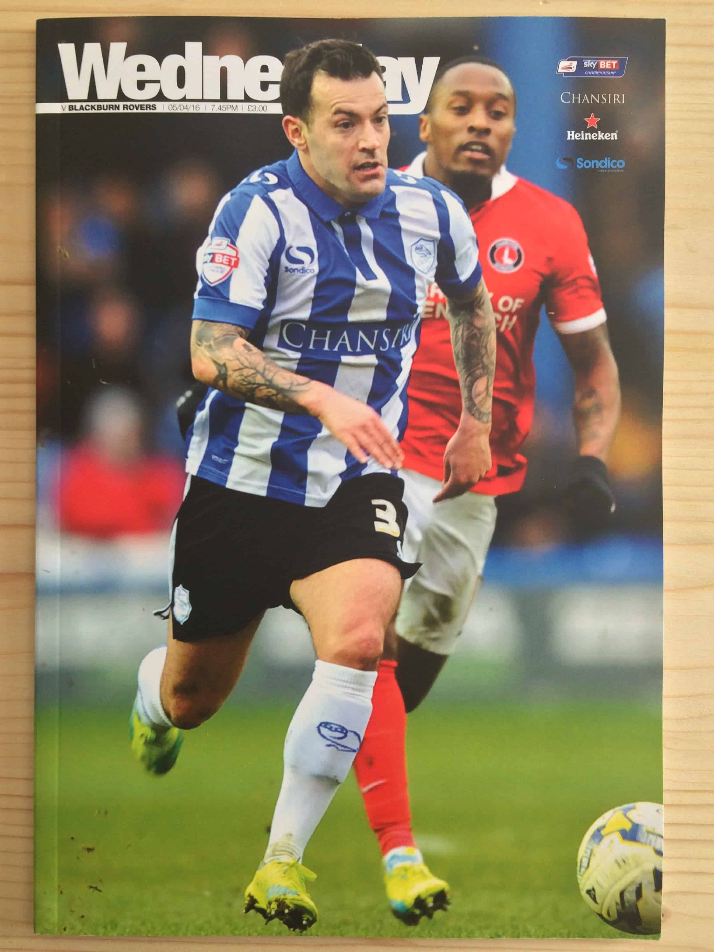 Sheffield Wednesday FC  v Blackburn Rovers FC